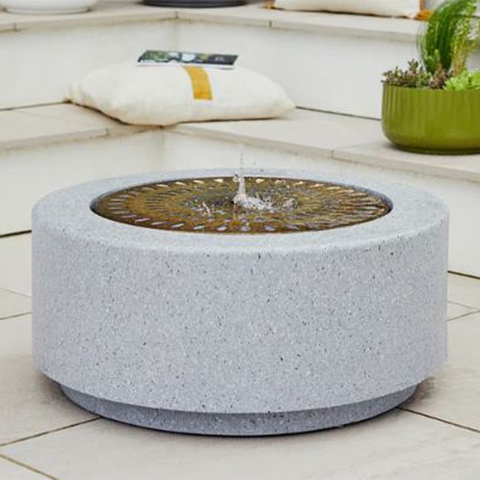 Solis Large Water Feature With Light Display