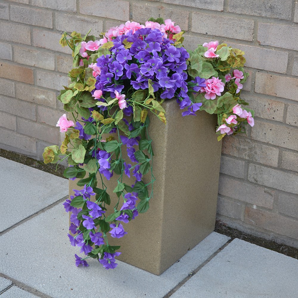 Shepreth Tall Square Planter