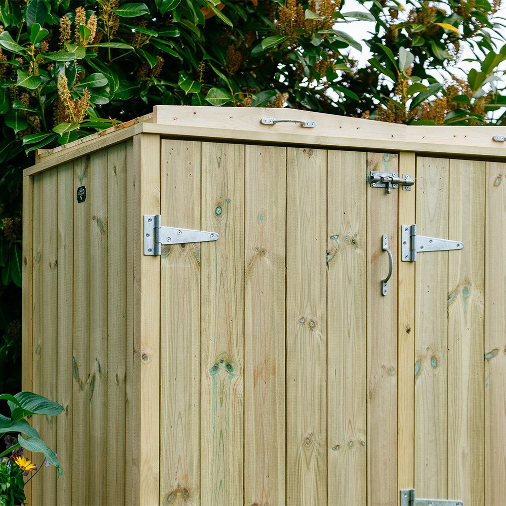 Shireburn Quad Wheelie Bin Store