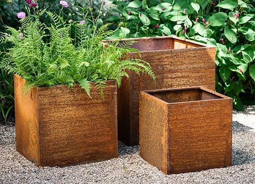 Outdoor pots