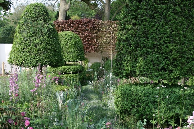 Arne Maynard's garden for Laurent Perrier