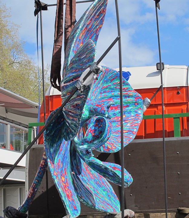 Marc Quinn Sculpture at RHS Chelsea Flower Show