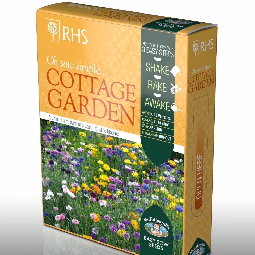 RHS box of seeds - Licensed by The Royal Horticultural Society