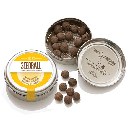 Seedballs for bees seedbombs