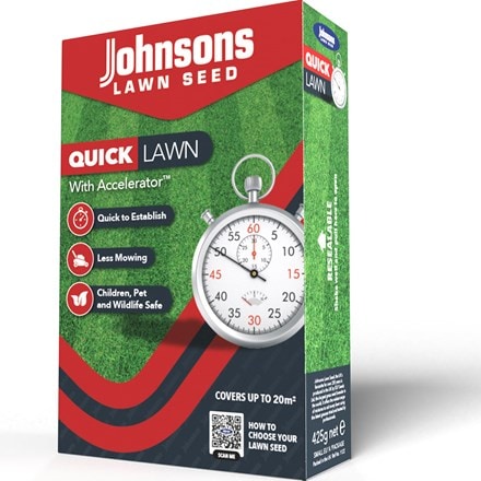 Johnsons quick lawn seed