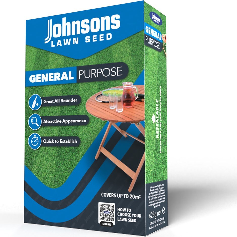 Buy lawn grass seed Johnsons General purpose 'lawn seed'