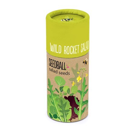 Seedballs wild rocket salad seedbombs