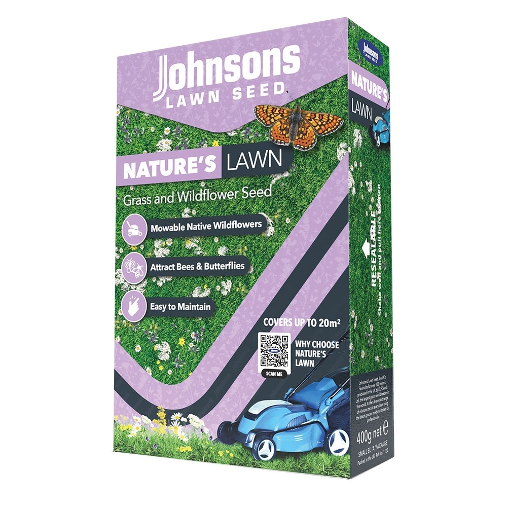 Johnsons mowable nature's lawn seed
