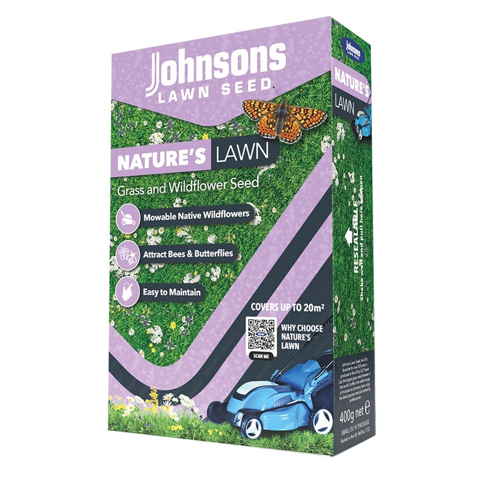 includes grass and wildflower seed that is mowable