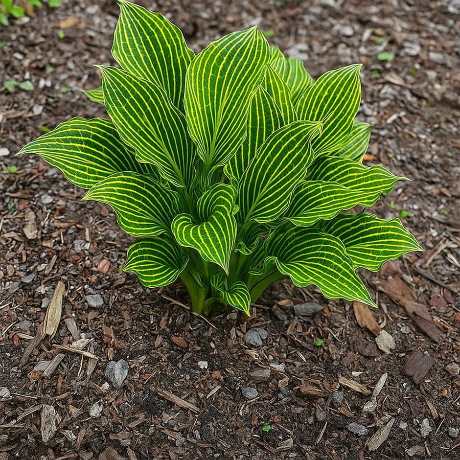 hosta 'Siberian Tiger'