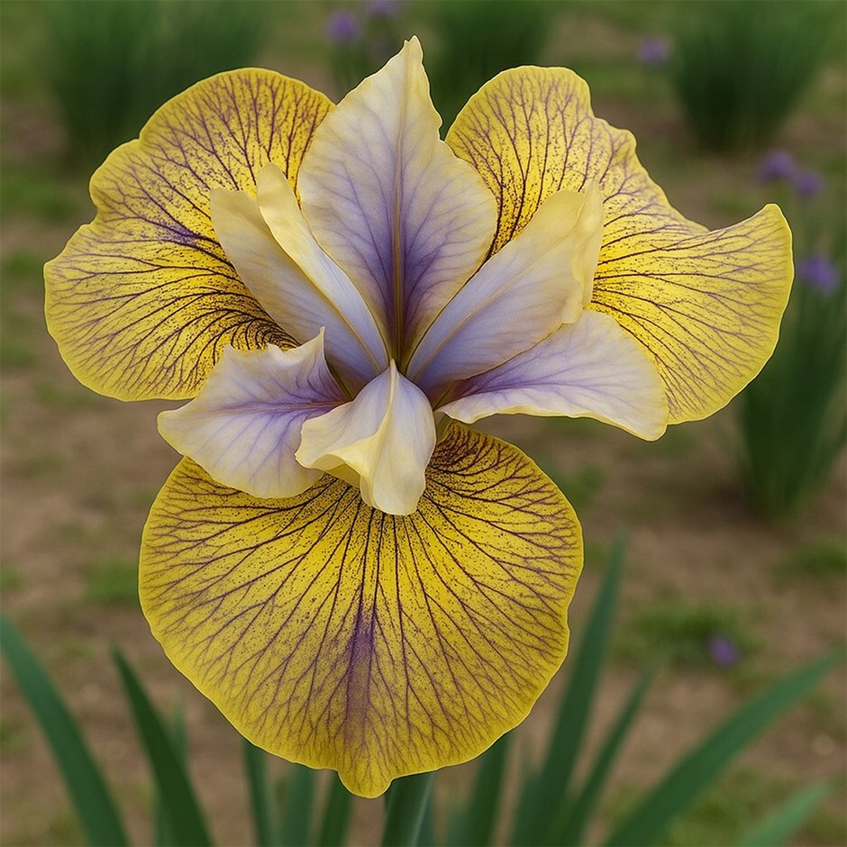 <i>Iris sibirica</i> 'Lime Street Blues'