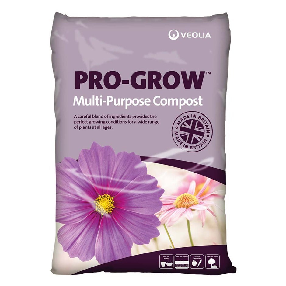 Buy Veolia general purpose compost progrow 50 litre bags multibuy Delivery by Crocus