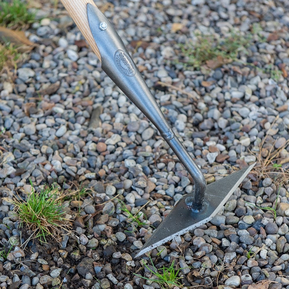 Diamond shaped garden shop hoe
