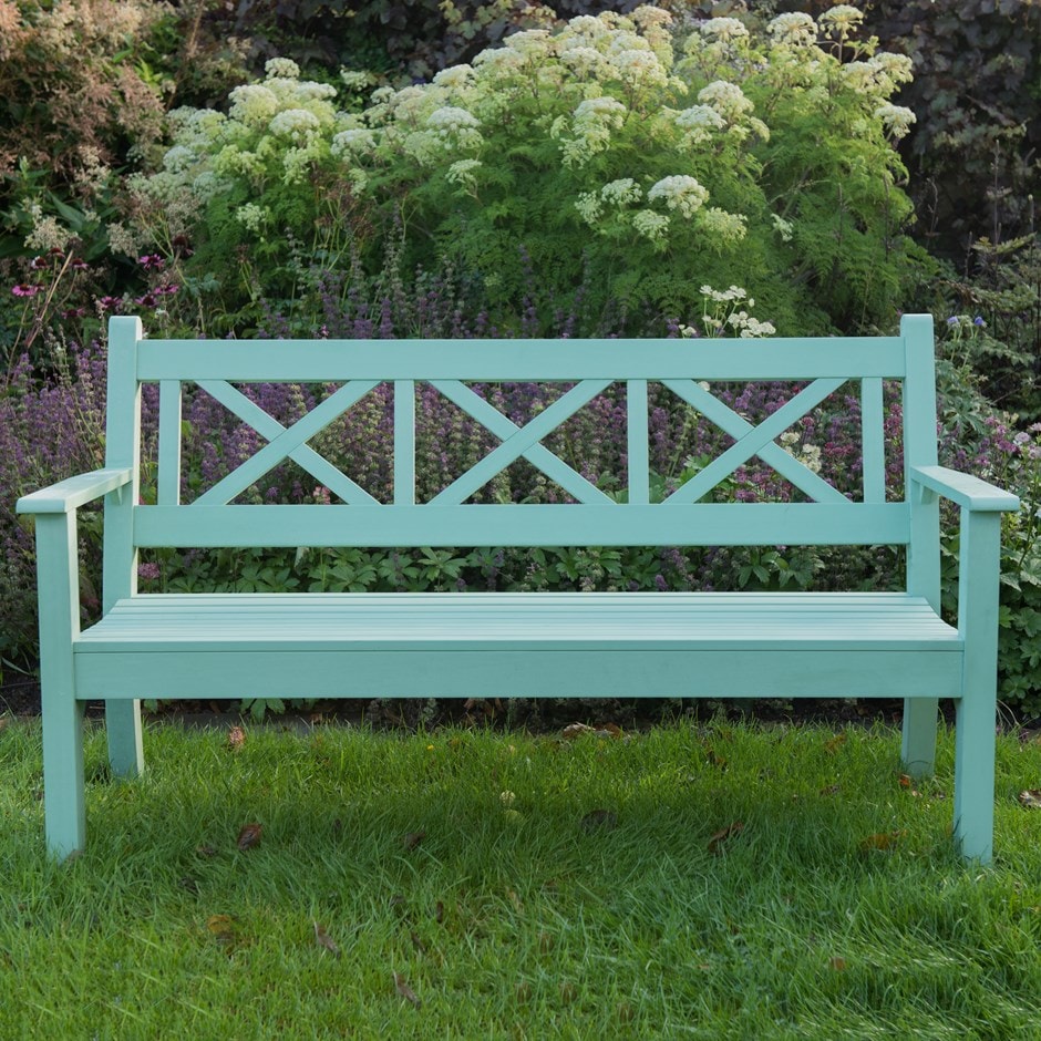 Buy Hampton bench green: Delivery by Crocus