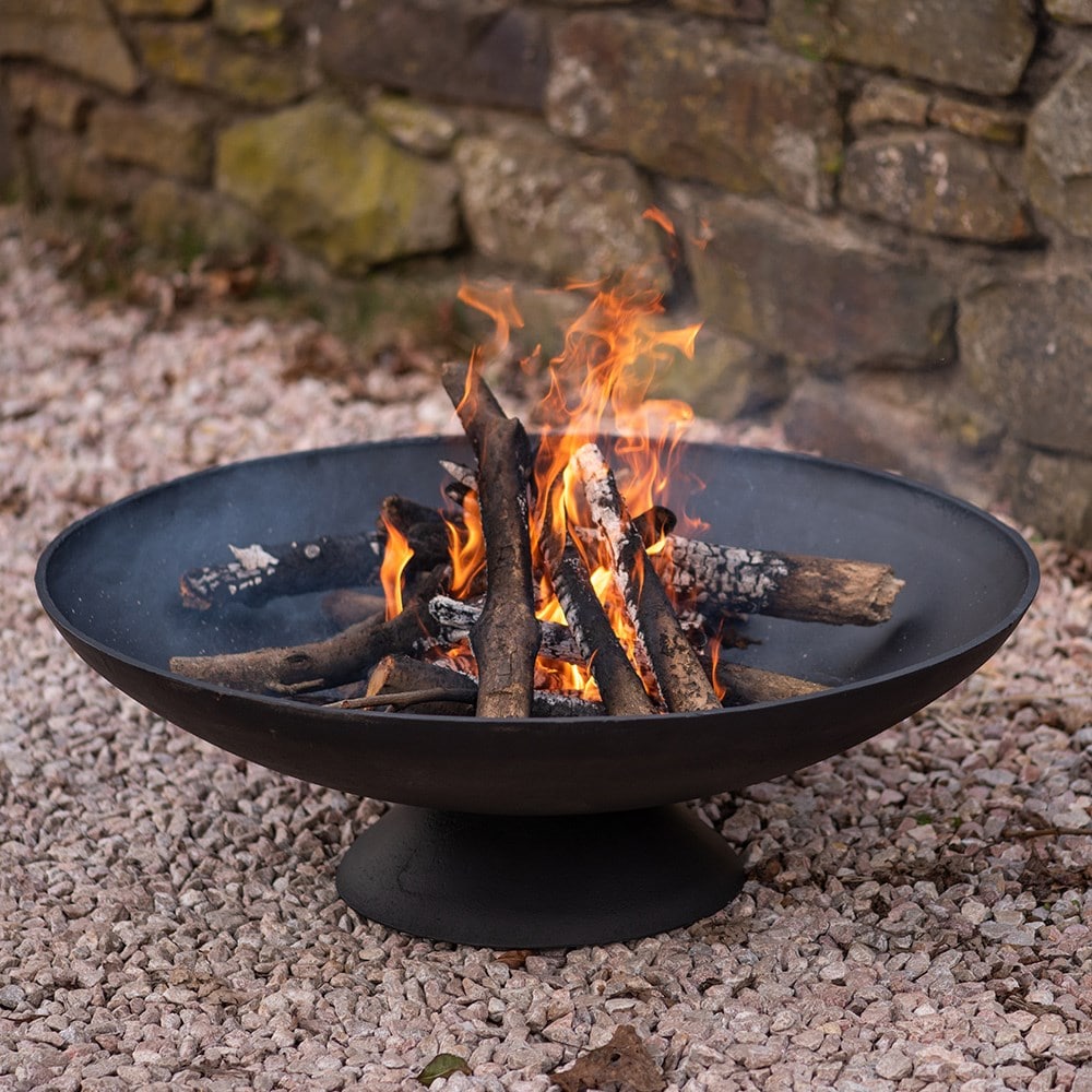 Cast Iron Disc Fire Pit Delivery, How To Stop Cast Iron Fire Pit From Rusting