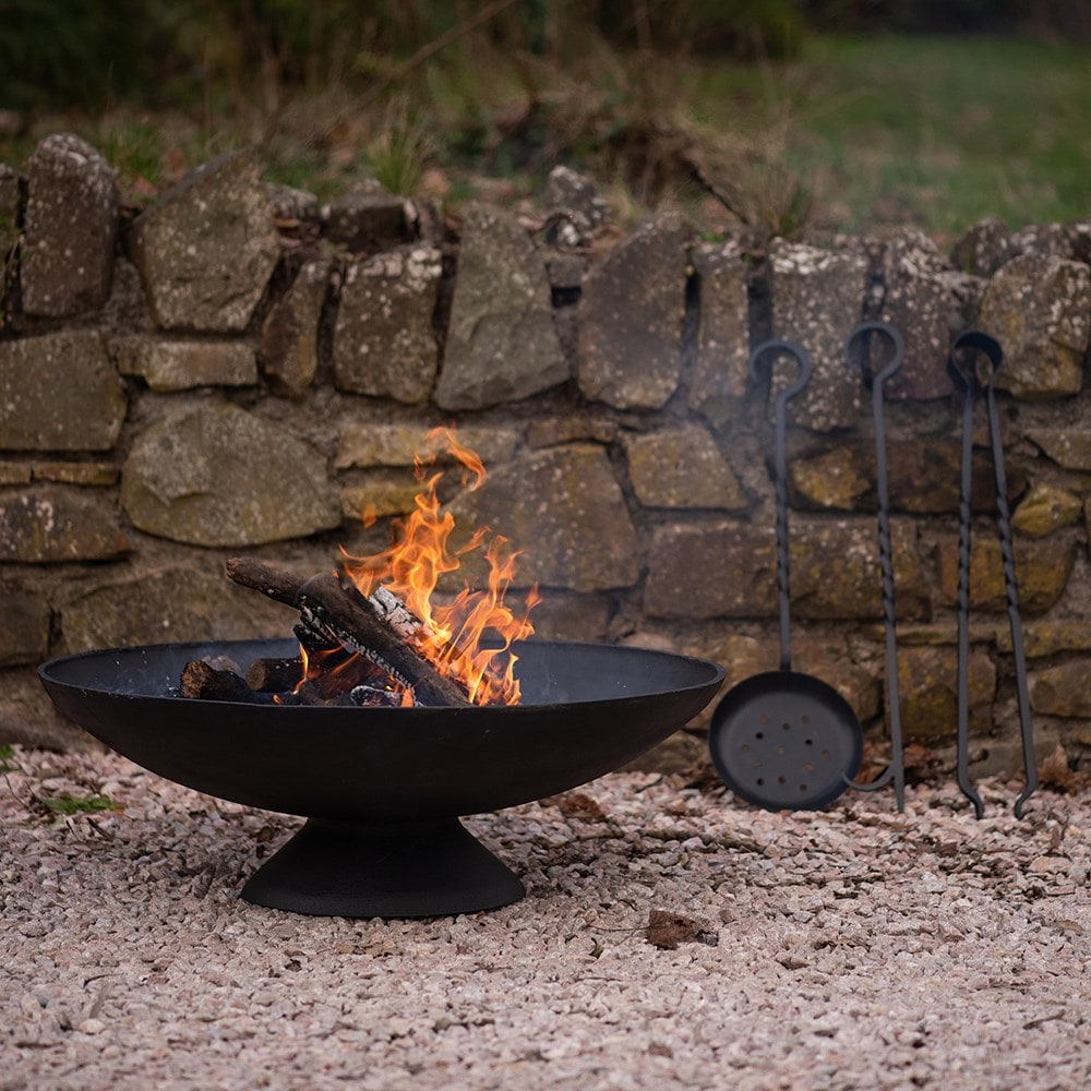 Cast Iron Disc Fire Pit Delivery, Disc Fire Pit