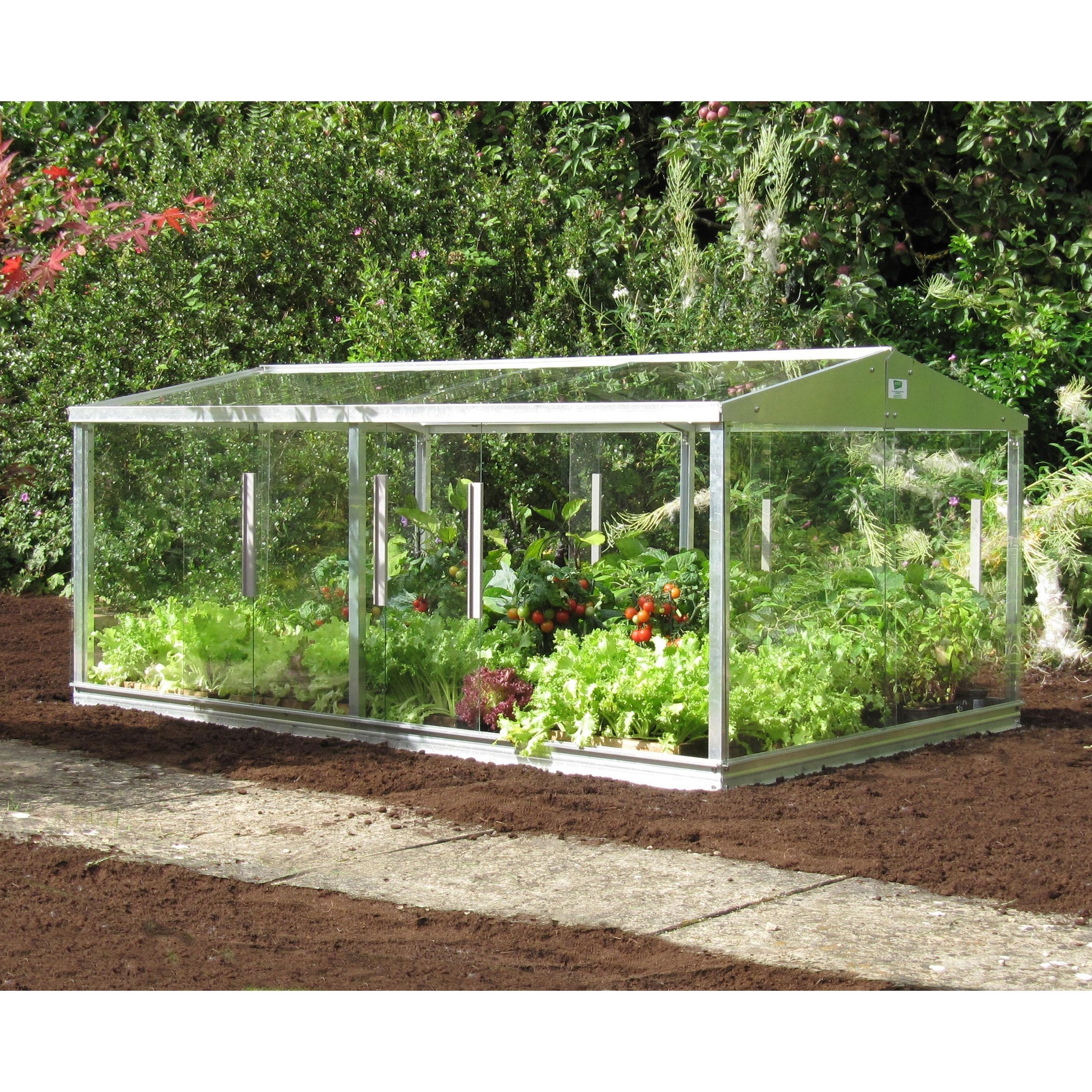 Premium large aluminium coldframe