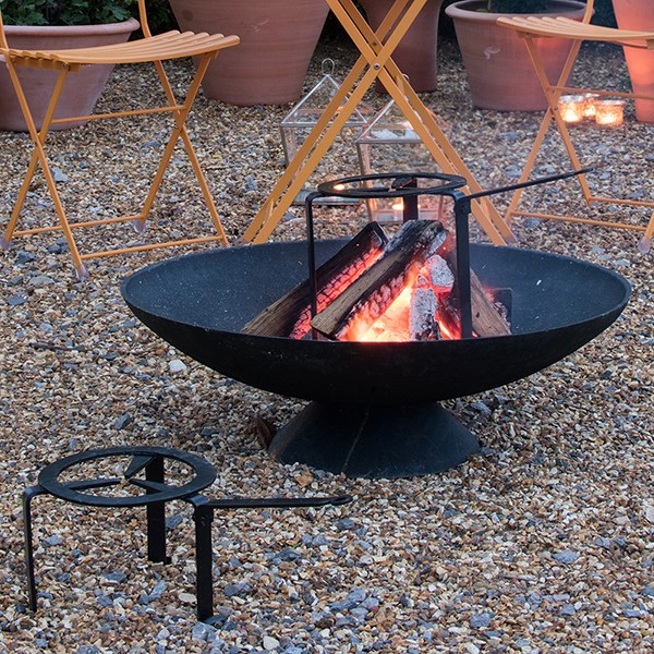 Open fire cooking tripod: Delivery by Waitrose Garden