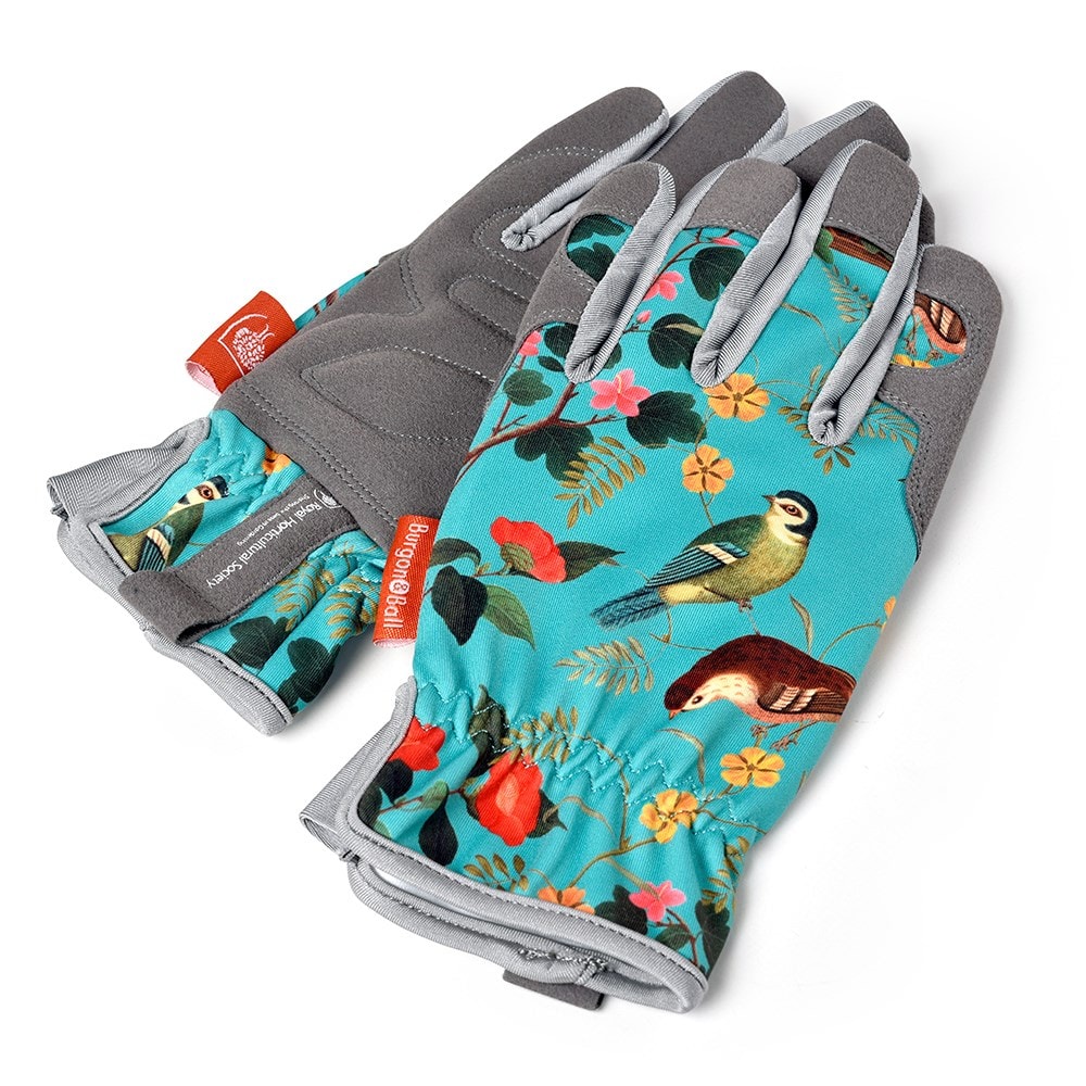 flora and fauna gardening gloves