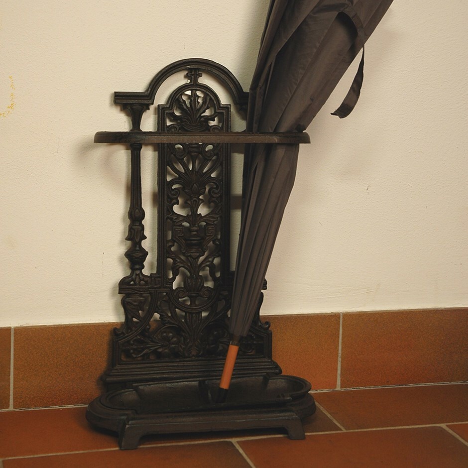 buy cast iron umbrella stand : delivery by waitrose garden