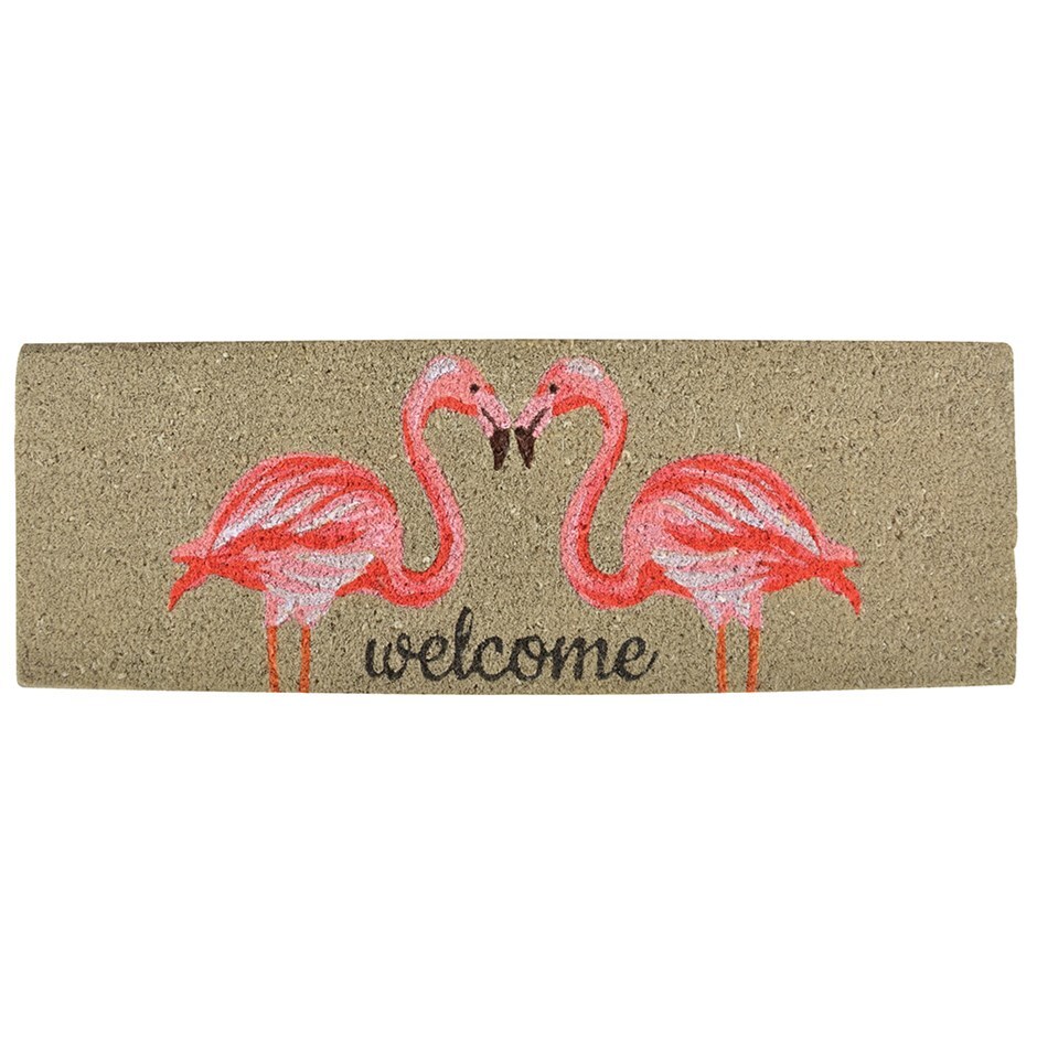 Buy Flamingo doormat: Delivery by Crocus