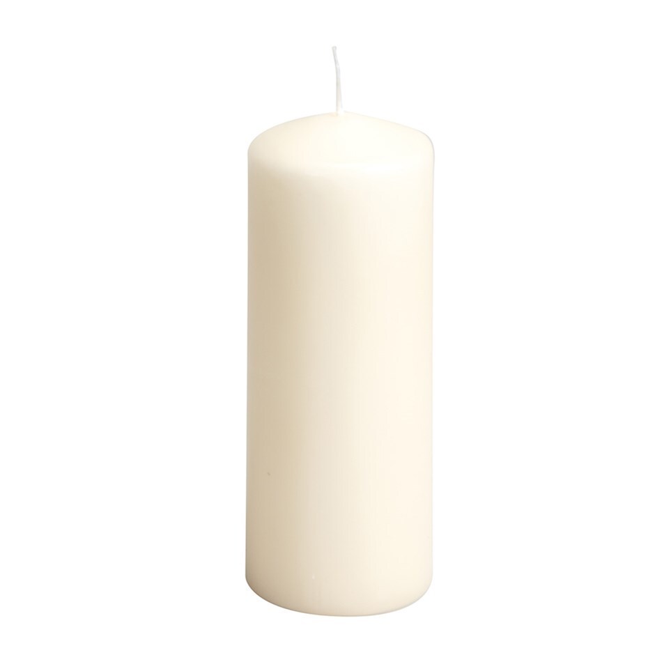 Buy Ivory pillar candle