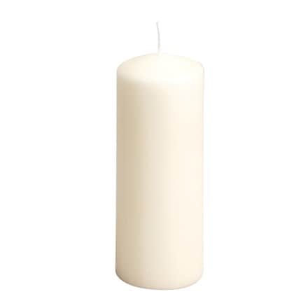 Ivory pillar candle