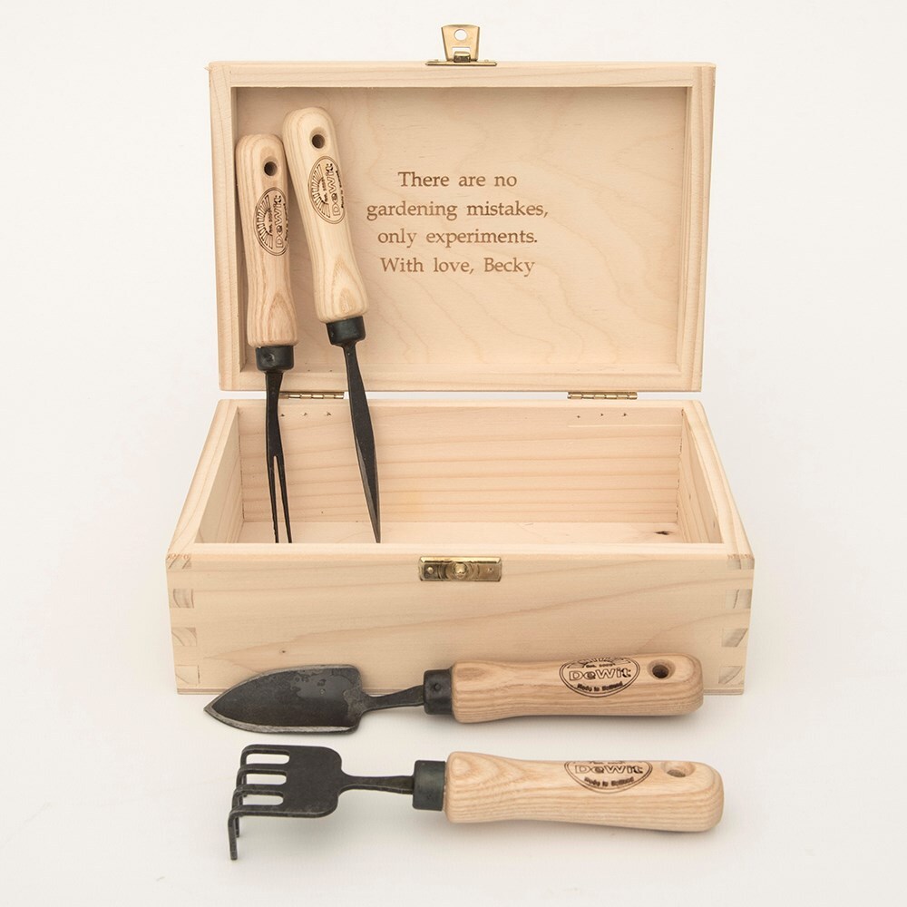 Bonsai Tools Dewit Bonsai Tool Kit in Wooden Box Hand Tools