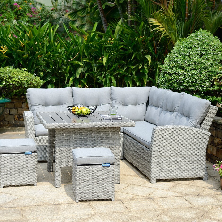 Buy Lifestyle Garden Aruba corner sofa set: Delivery by Crocus