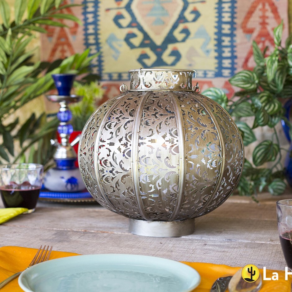 Moroccan globe lantern