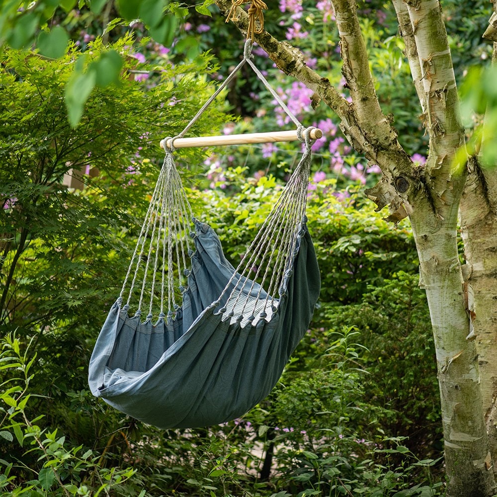 Swing hammock chair - denim