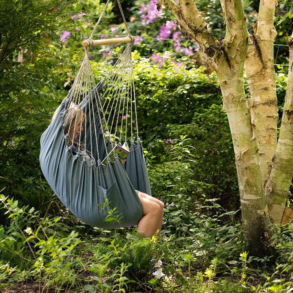 Swing hammock chair - denim
