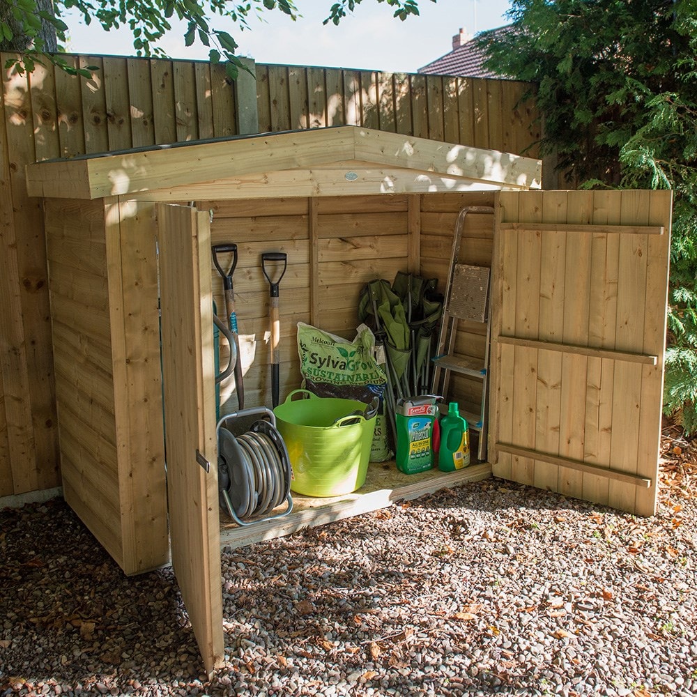 Apex large outdoor store - pressure treated