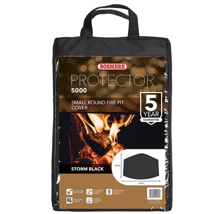 Small Round Fire Pit Cover Black Delivery By Crocus Small Round Fire Pit Cover Black, Round Fire Pit Covers Uk