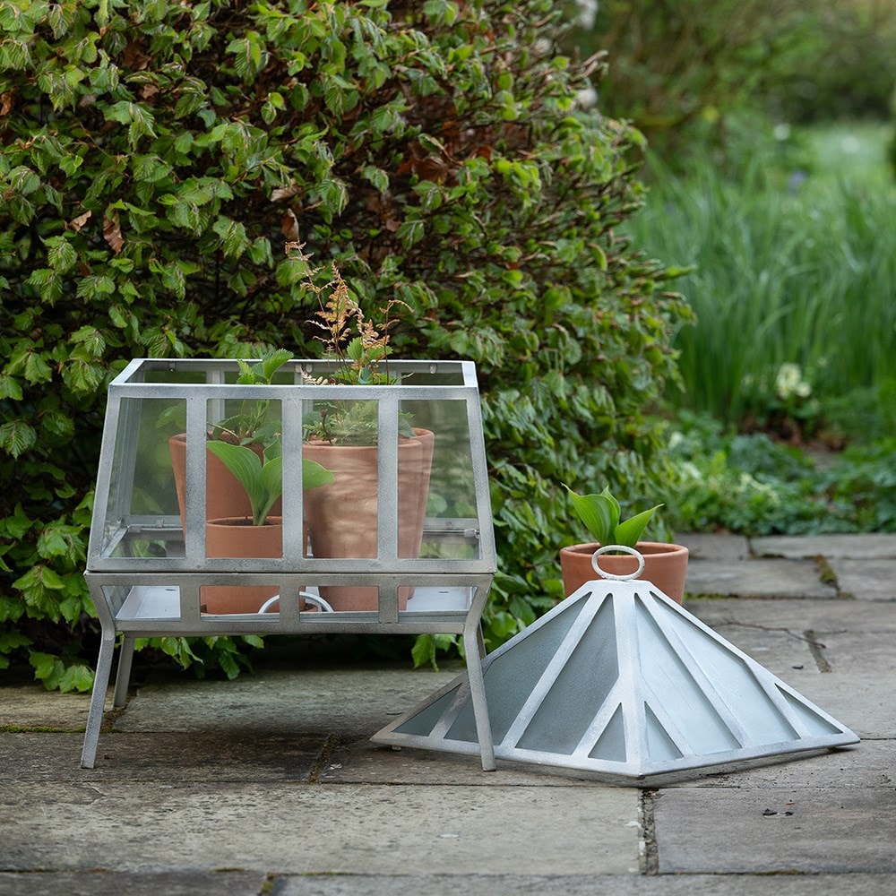 Victorian growhouse square - chalky white