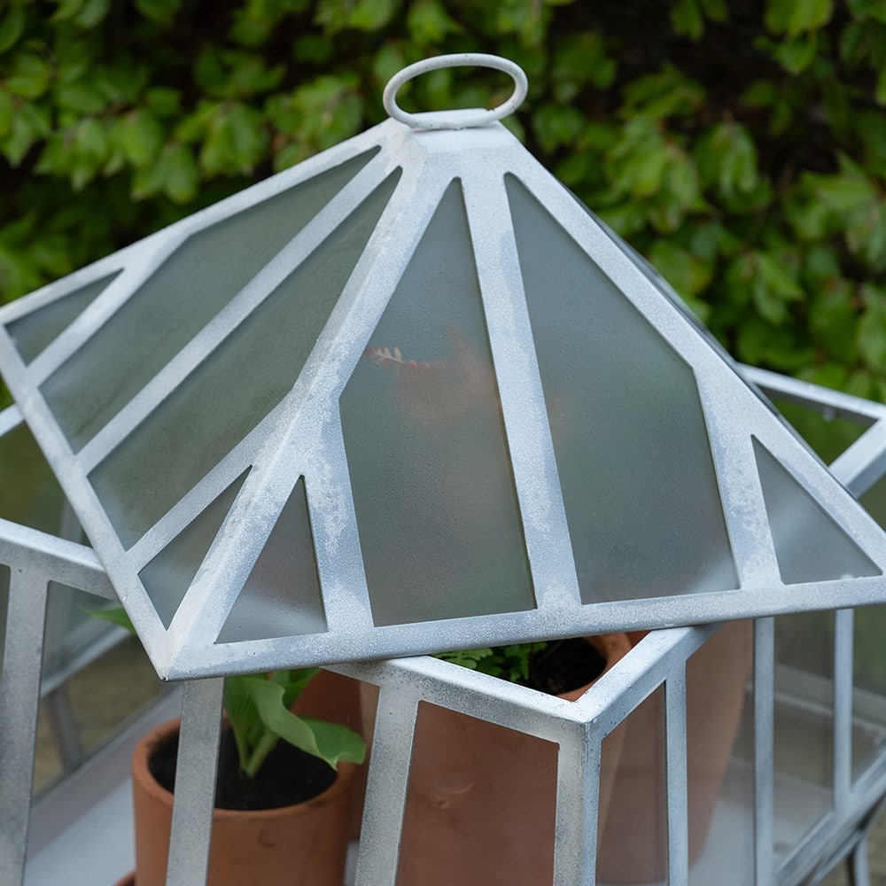 Victorian growhouse square - chalky white