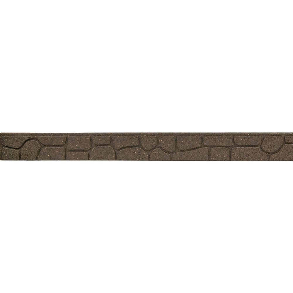 Recycled garden border ultra curve stones