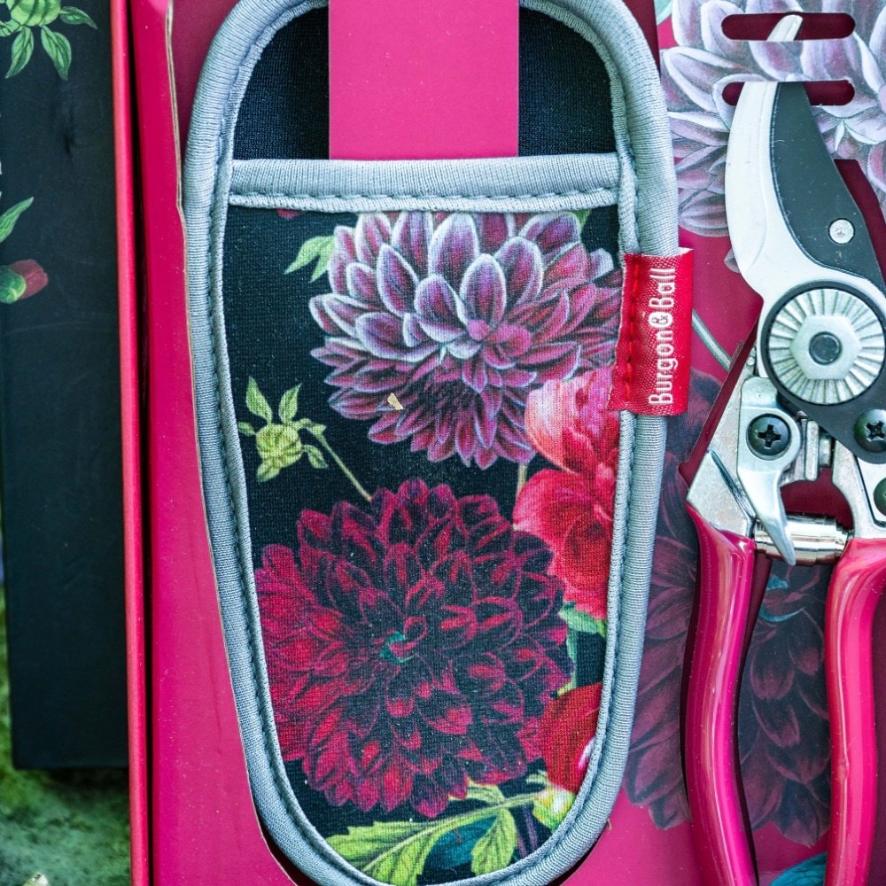 RHS Burgon and Ball British bloom pruner and holster gift set
