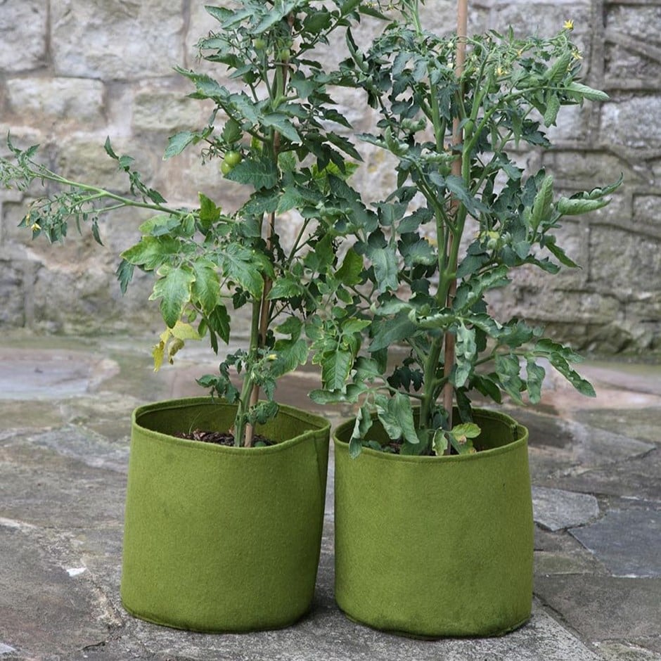 Fabric pots 10 litre - set of 3 