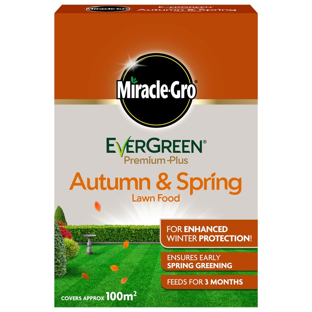 Miracle gro evergreen premium plus autumn and spring lawn food
