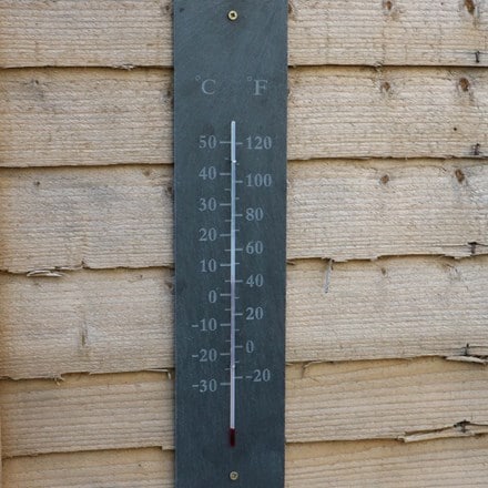 Slate thermometer