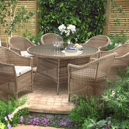 Picture of RHS Kettler harlow carr 6 seater dining set