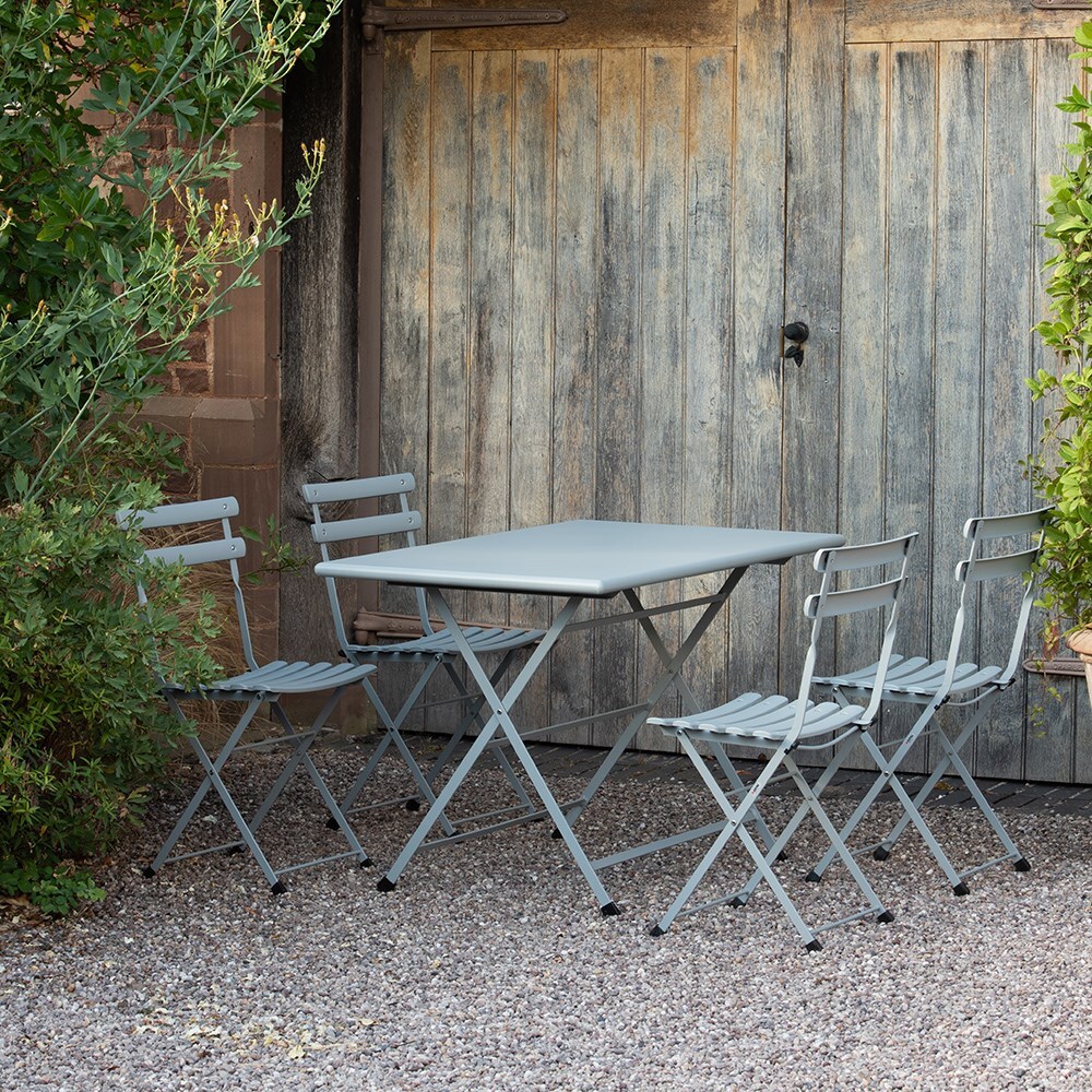 Folding garden table sales and chairs uk