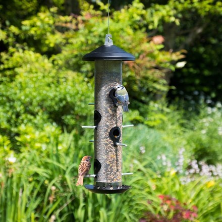 Giant seed bird feeder