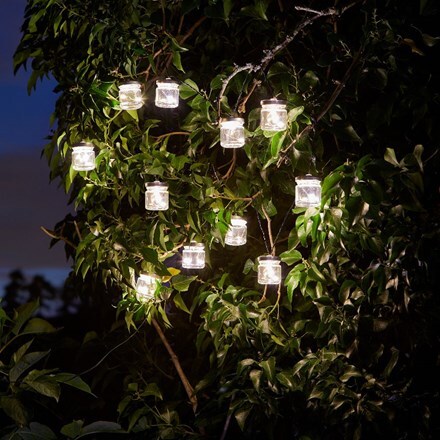 10 Firefly jar string lights