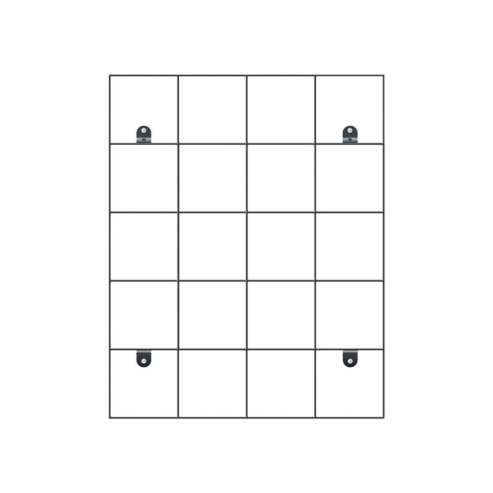 Loft urban green wall rack black