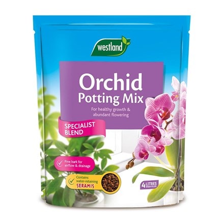 Peat-free orchid potting mix