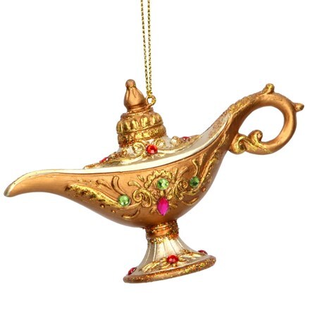 Resin Aladdin's lamp