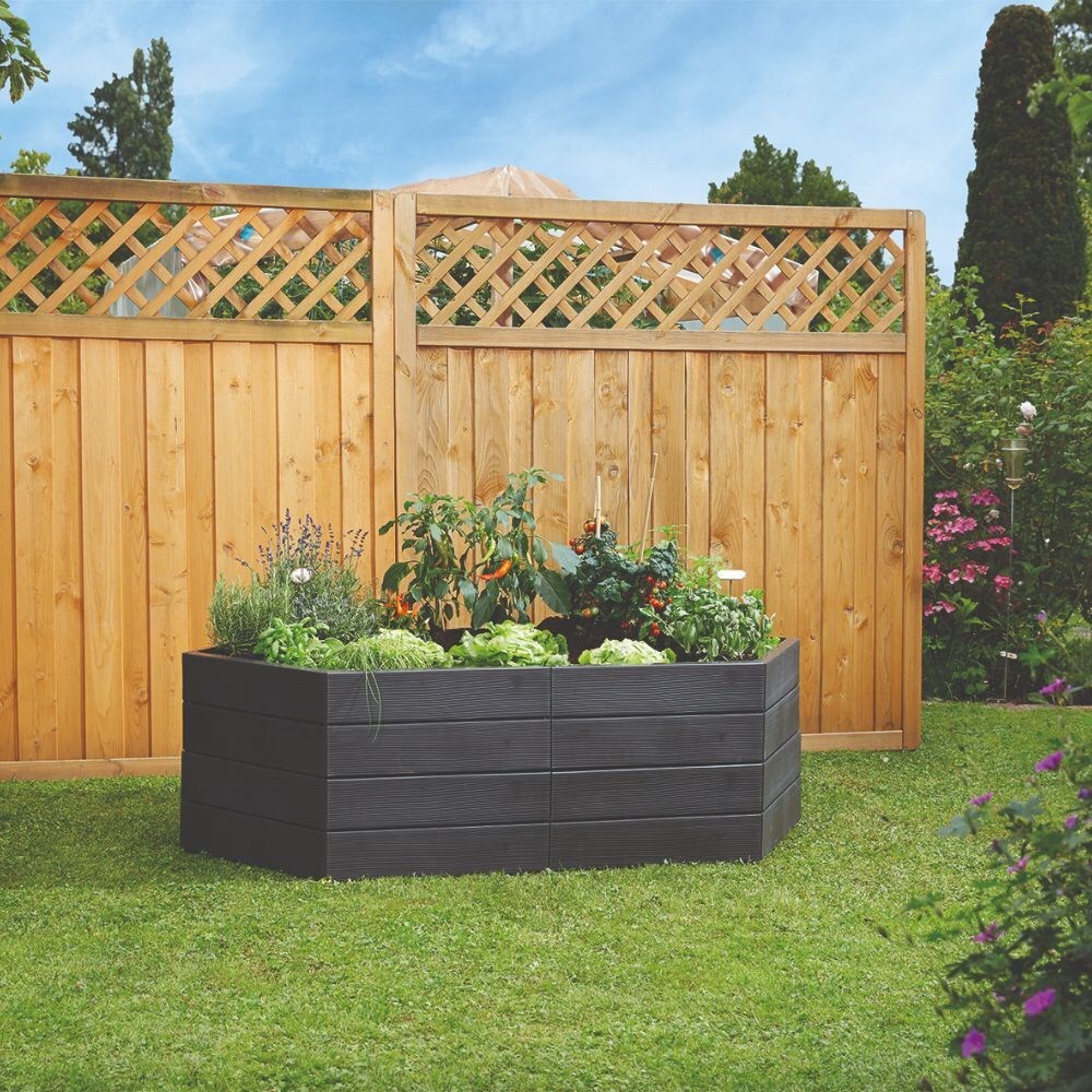 Hexagonal bed extension set