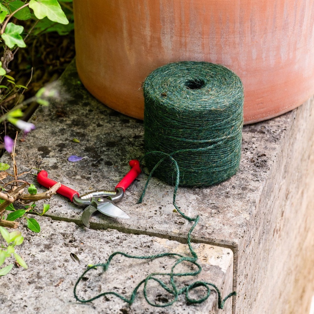 Green jute twine - 500g
